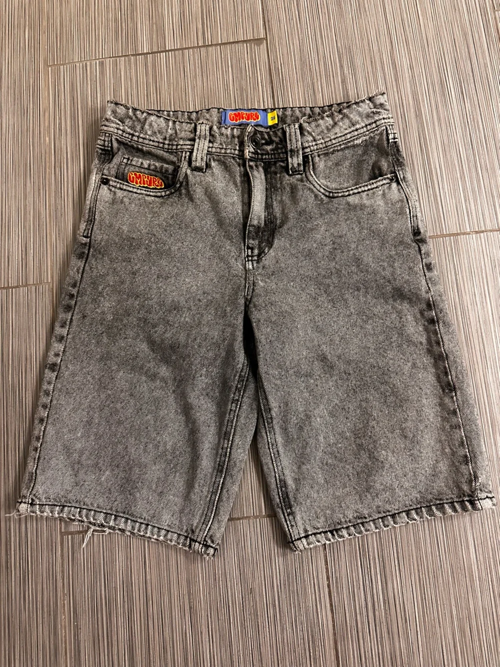 Empyre Girls' Gray Washed Denim Jeans